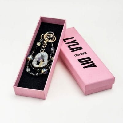 Crystal Radiance Charm DIY-Chain BagChain KeyChain - Image 4