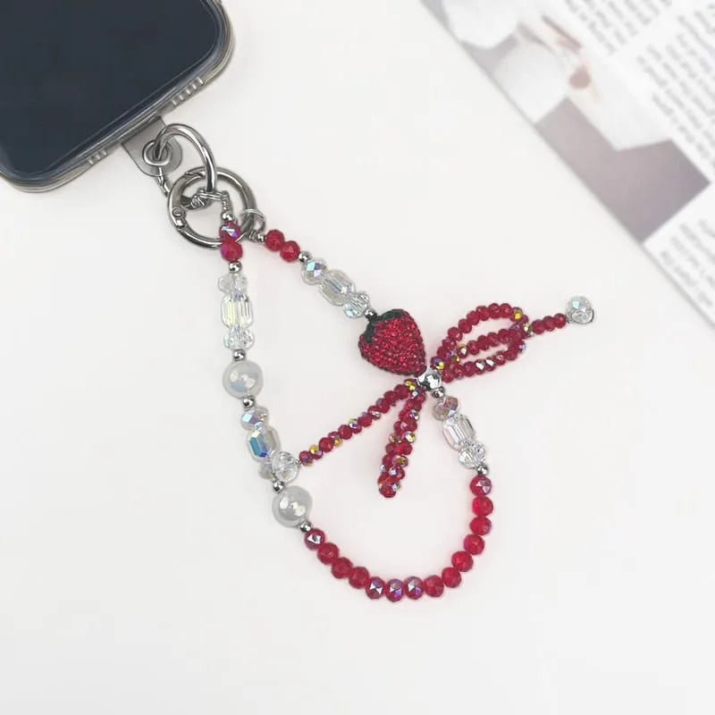 Venice Carnival Mask Multi-functional Rehinestone Beaded Pen and Keychain - Image 3