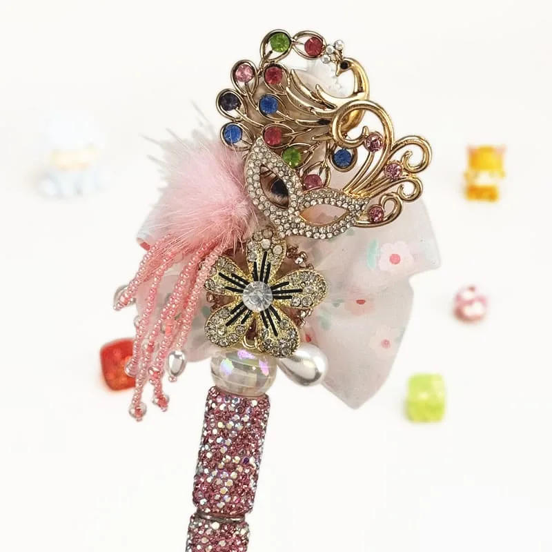Mask Rhinestone Pen Vintage - Image 1