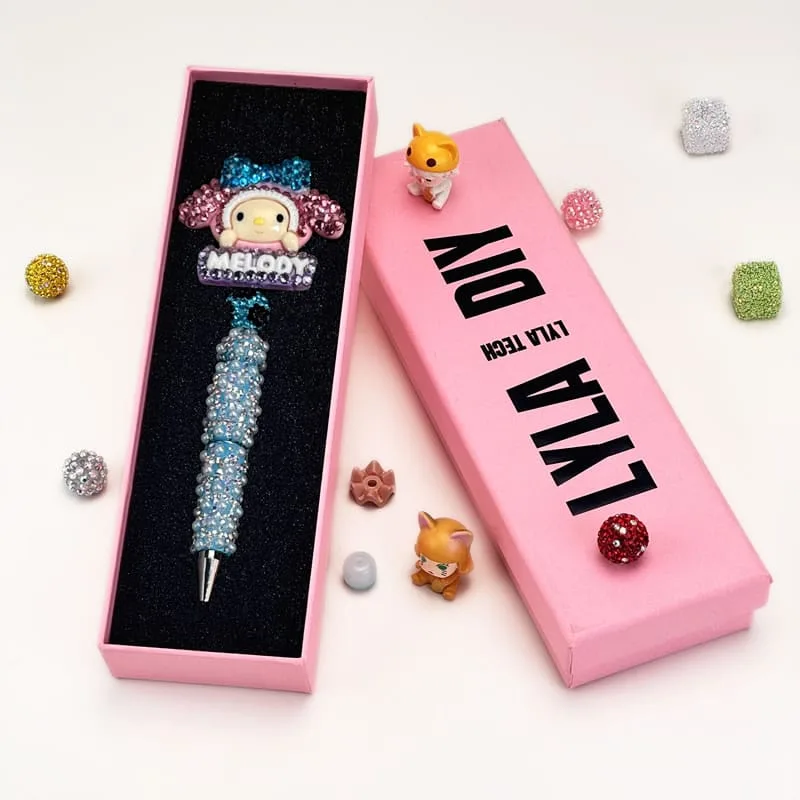 Melody Blue Beaded Pen Sanrio - Image 2
