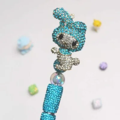 Melody Blue Rhinestone Pen Sanrio