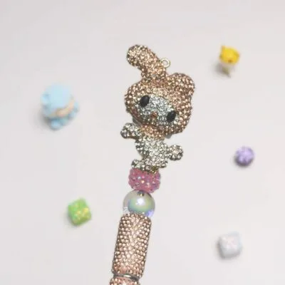 Melody Gloden Rhinestone Pen Sanrio