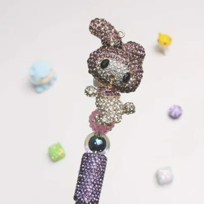 Melody Purple Rhinestone Pen Sanrio