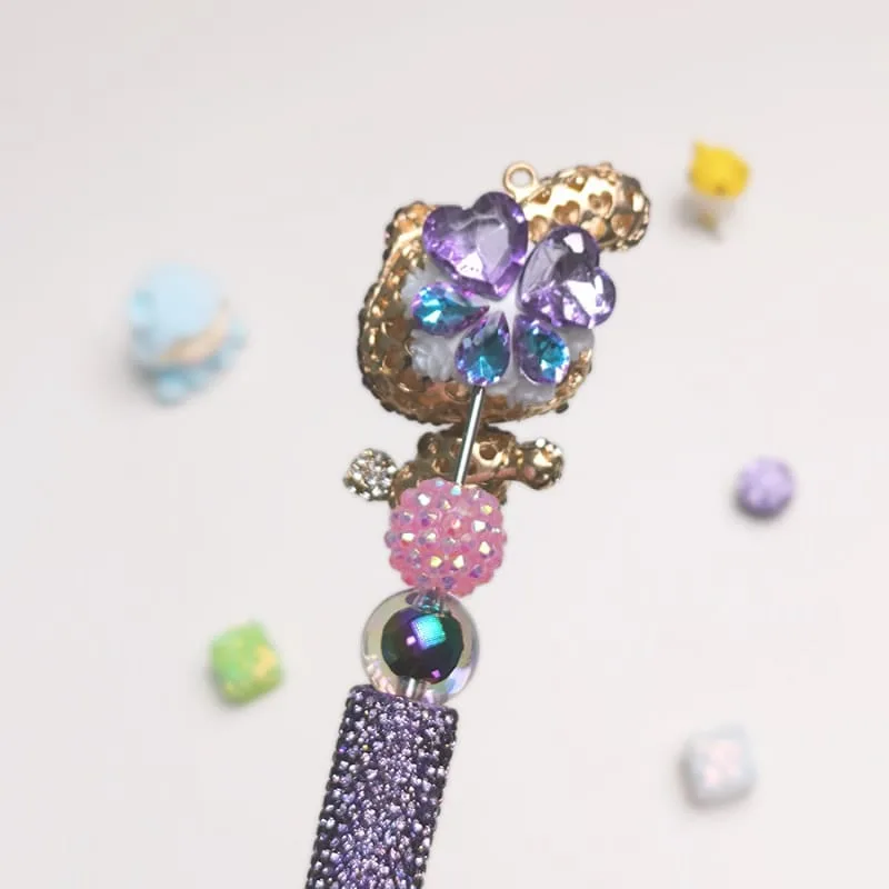 Melody Purple Rhinestone Pen Sanrio - Image 3