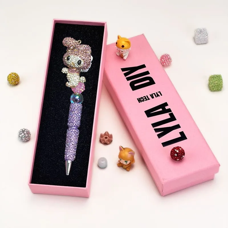 Melody Purple Rhinestone Pen Sanrio - Image 2