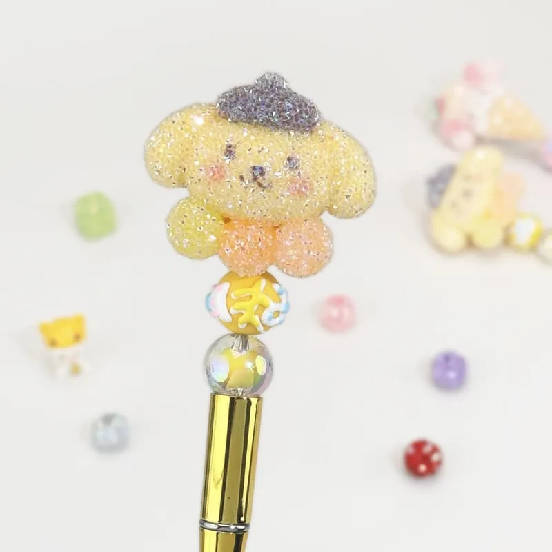 Pompom Golden Sweet Electricplating Pen Sanrio - Image 1