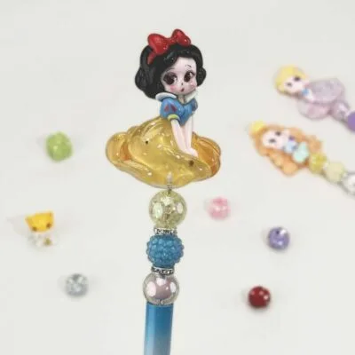 SnowWhite Blue Gradient Pen Disney