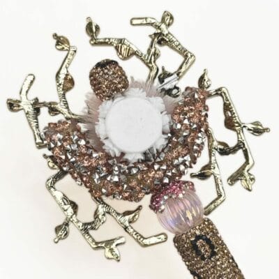Spiders Leopard Prints Rhinestone Pen Vintage - Image 4