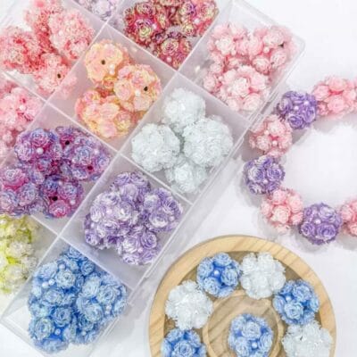 Fancy beads perfect for DIY pens and keychains - open in live - Image 7