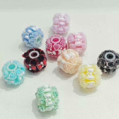 Fancy beads perfect for DIY pens and keychains - open in live - Image 5