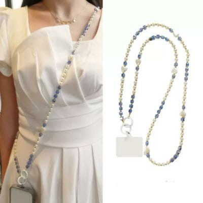 Handmade Crossbody long chain for phone or bag chain replacement - Image 7